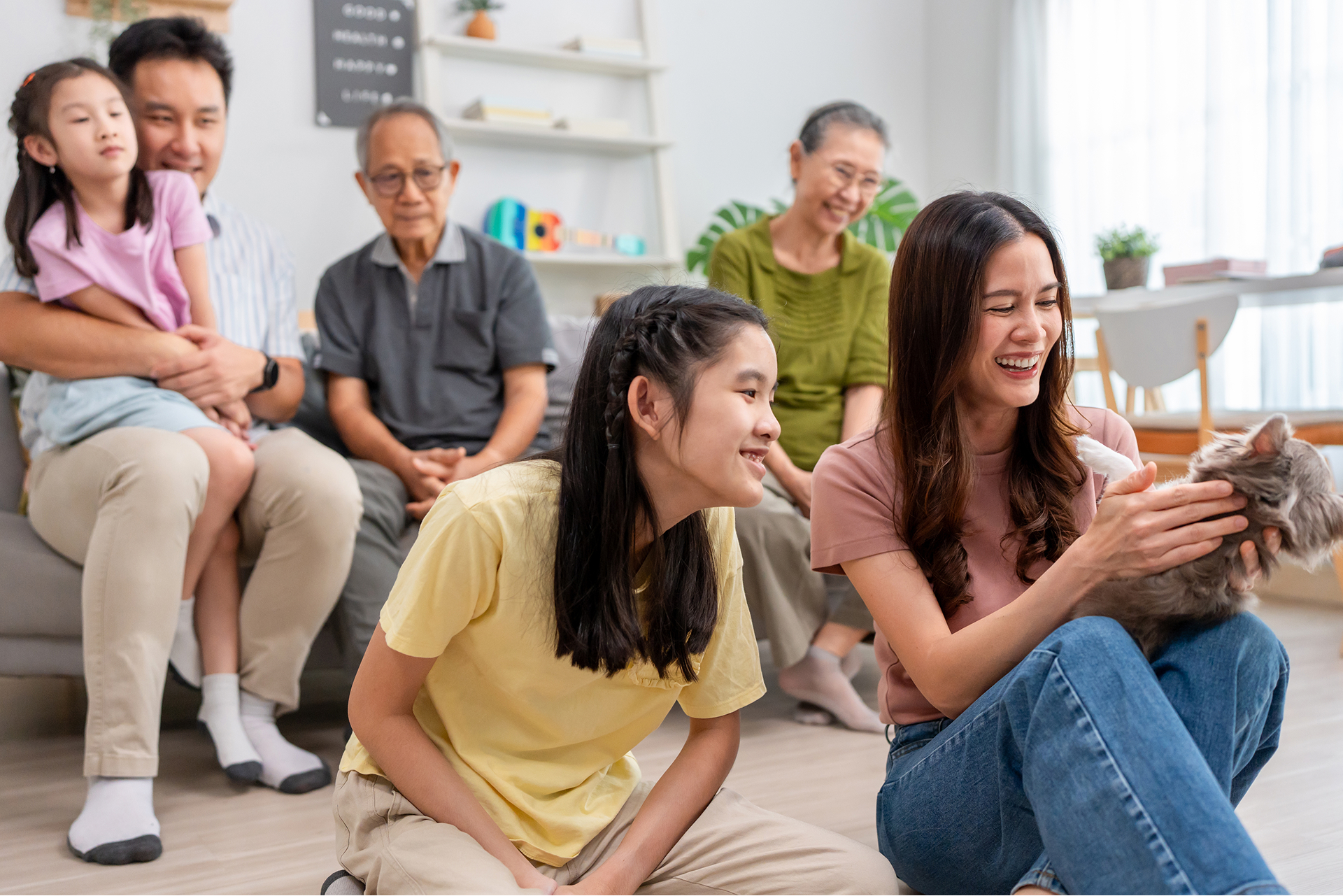 Multi-generational family together – The Generation Generalisation